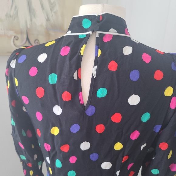 Rixo X Target Polka Dot Ruffle Dress - Picture 4 of 9